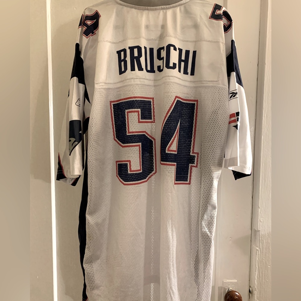 Tedy Bruschi New England Patriots Reebok Jersey
